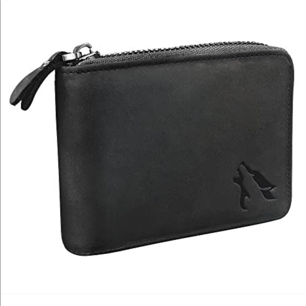 Men’s Hemwolf leather wallet